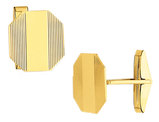 Men's Cuff Links in 14K Yellow Gold